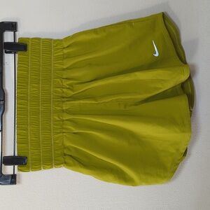 Nike Women's One Dri-FIT Ultra High-Waisted 3" Brief-Lined Shorts Green Size XS